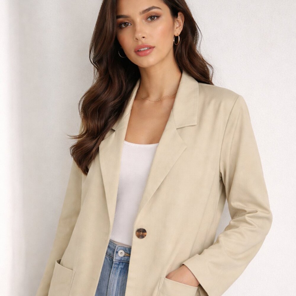 Renee Adams Tan Cardigan